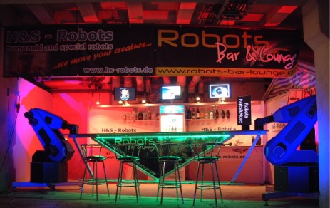 Robot Bartender and robot bar for hire